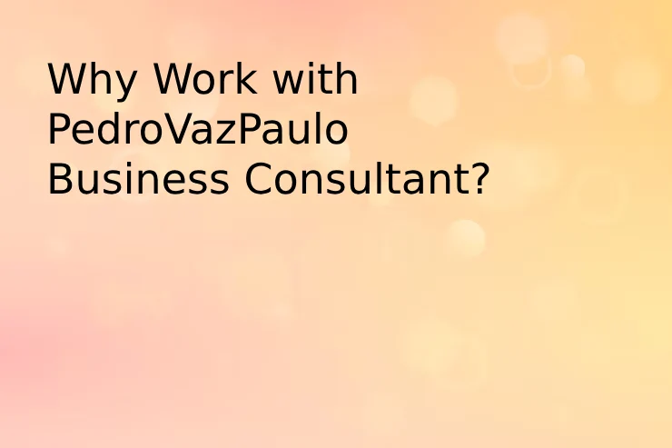 PedroVazPaulo Business Consultant