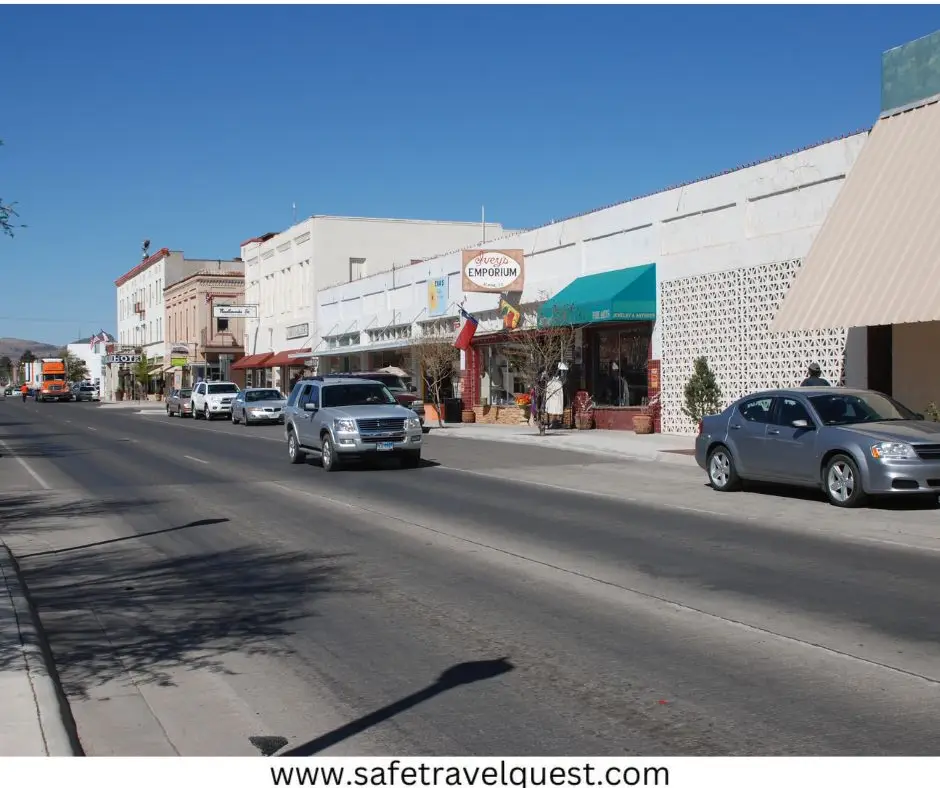 Alpine Texas at Night 