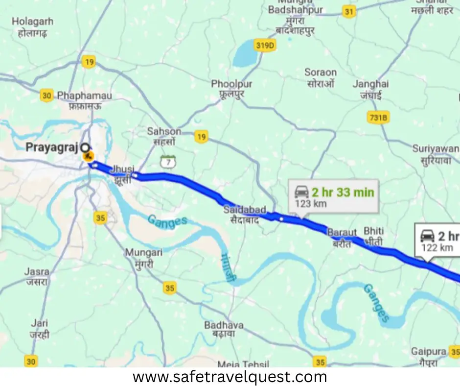 Prayagraj to Varanasi Train