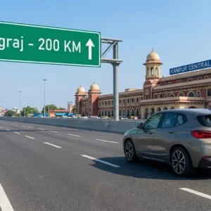 Kanpur to Prayagraj distance