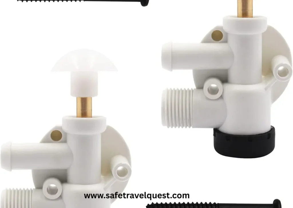 Sealand traveler Rv toilet valve
