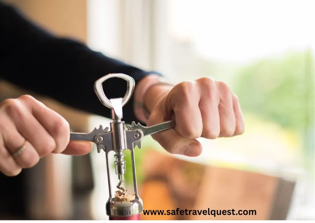 Burgundy Travelers Wine Opener