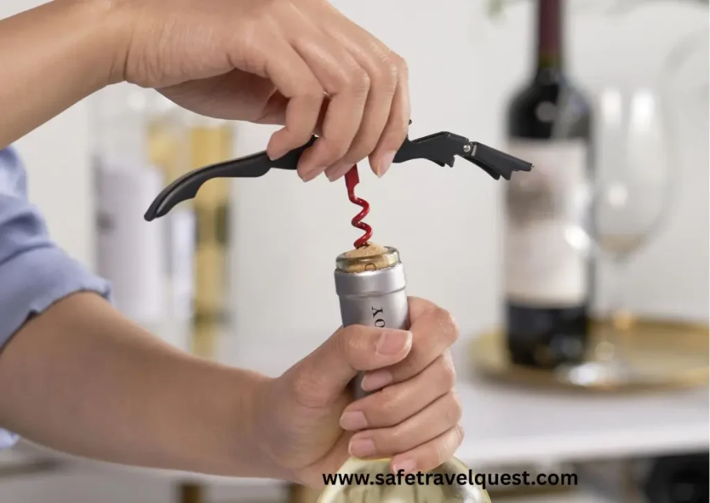Burgundy Travelers Wine Opener