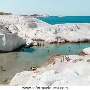 Beaches Milos Island Greece